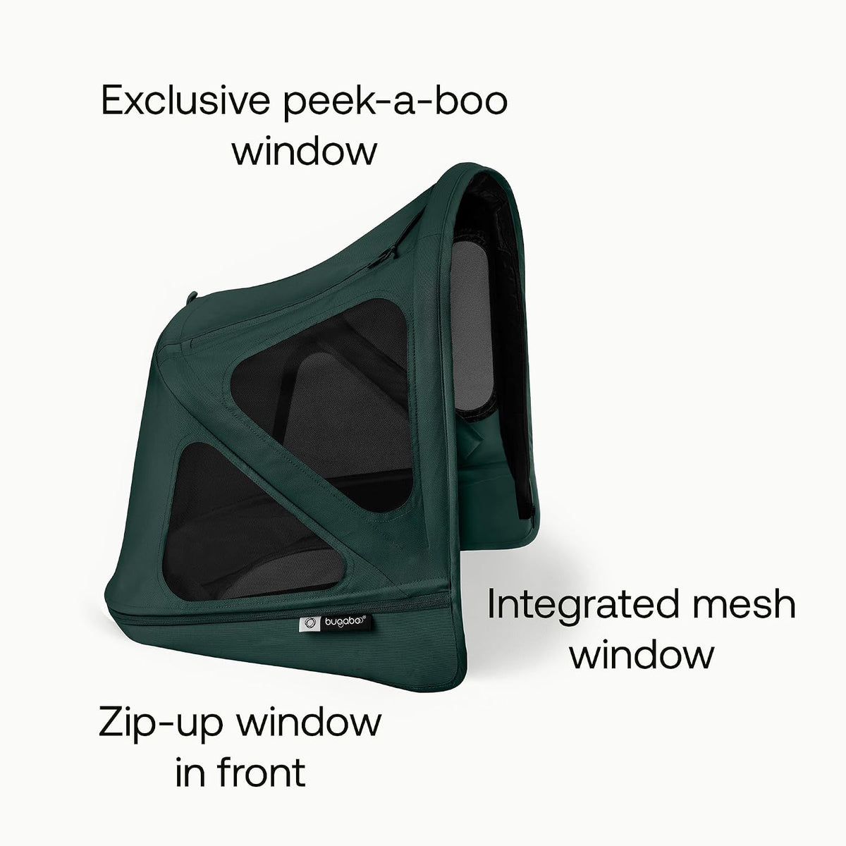 Breezy Sun Canopy with Mosquito Net for Donkey Strollers - Desert Taupe