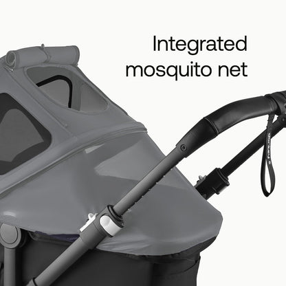 Breezy Sun Canopy with Mosquito Net for Donkey Strollers - Desert Taupe