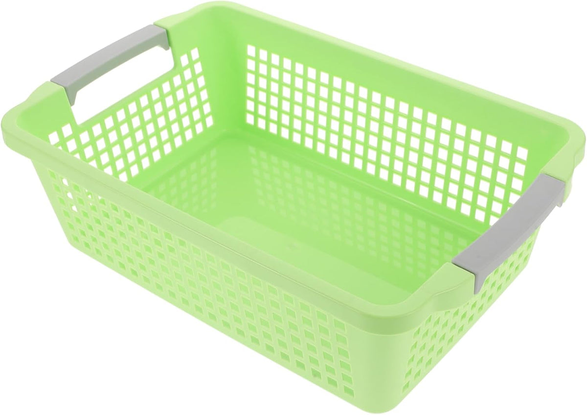 Clothes Storage Basket Home Storage Container Toy Organizer Baskets for Shelves Lid