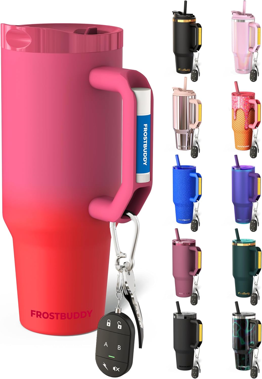 Thicc Buddy 16oz Tumbler - Insulated Stainless Steel (Cinnamon) - Colors B