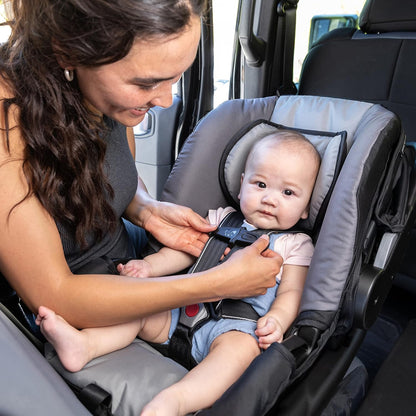 EZ-Lift™ Plus Infant Car Seat, Ultra Grey – Newborn Comfort Padding, Lightweight Carry Build, Adjustable Harness System