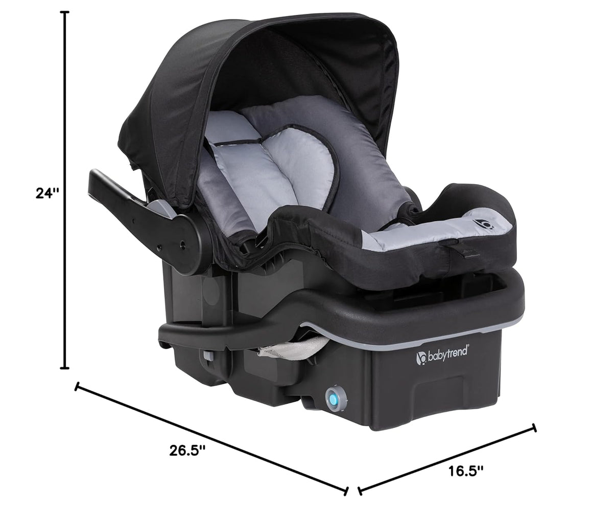 EZ-Lift™ Plus Infant Car Seat, Ultra Grey – Newborn Comfort Padding, Lightweight Carry Build, Adjustable Harness System