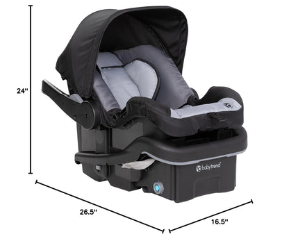 EZ-Lift™ Plus Infant Car Seat, Ultra Grey – Newborn Comfort Padding, Lightweight Carry Build, Adjustable Harness System