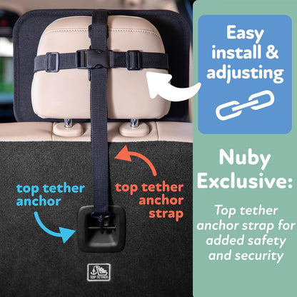 Nuby x Safe in the Seat Backseat Baby Mirror