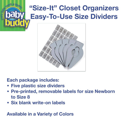 Bundle- One Up & Away Hammock & Closet Organizers 5ct, Kids Stuffed Animal Hammock, Baby Clothes Closet Dividers Nursery Clothing Organization for Babies and Kids, Toy Storage, Blue