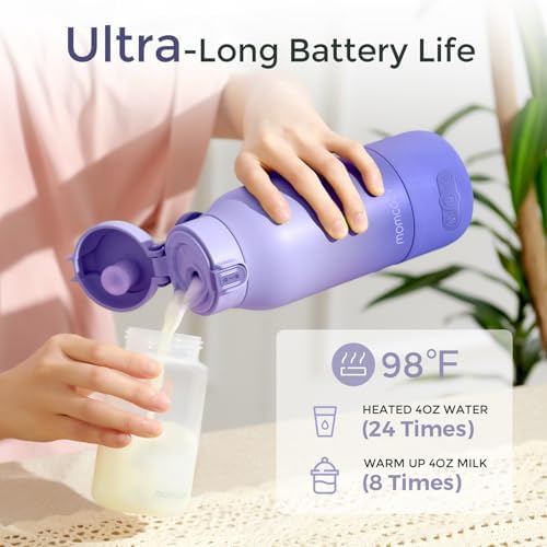 Portable Milk Warmer for Travel & 22oz Portable Breast Milk Cooler for Outdoor