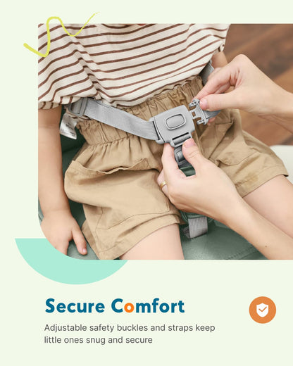 Booster Seat for Kitchen Chair, Toddler Booster Seat Dining Table