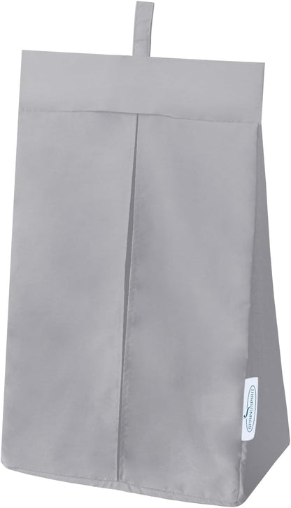 SPRINGSPIRIT Hanging Diaper Caddy, Diaper Organizer & Holder, Grey