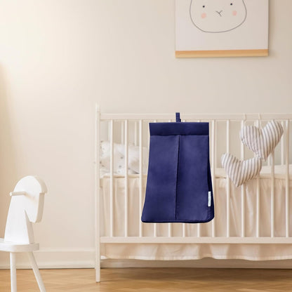 SPRINGSPIRIT Hanging Diaper Caddy, Diaper Organizer & Holder, Grey