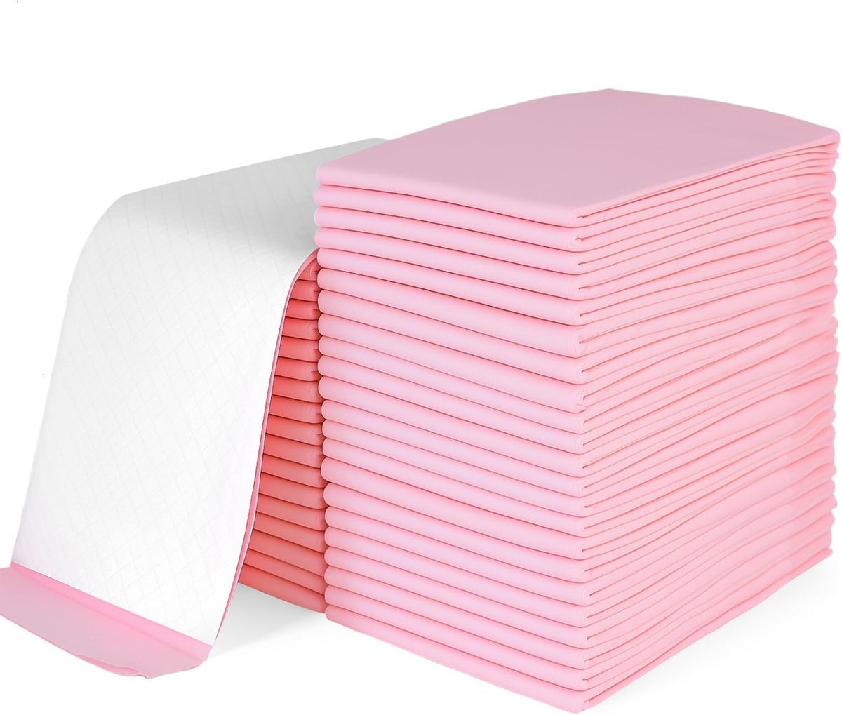 Disposable Changing Pads for Baby 24 Inches x 17 Inches Disposable Underpads Waterproof Diaper Changing Pad Breathable Underpads Bed Table Protector Mat Changing Pad Liner