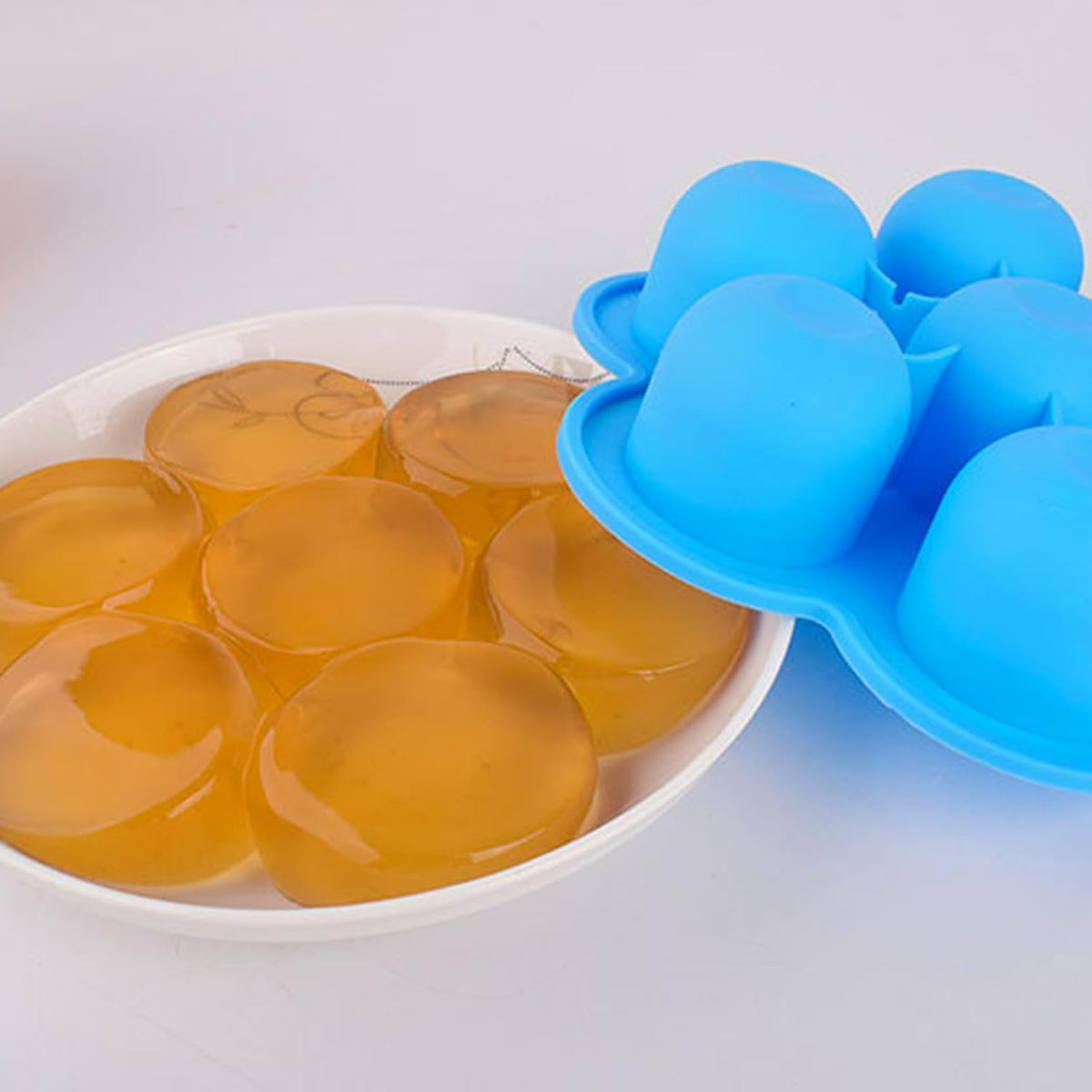 Section Silicone Food Freezer Tray with on Lids Safe Silicone Treat Tray for Easy Meal Preps and Storage Leak Food Divider