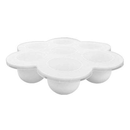 Section Silicone Food Freezer Tray with on Lids Safe Silicone Treat Tray for Easy Meal Preps and Storage Leak Food Divider