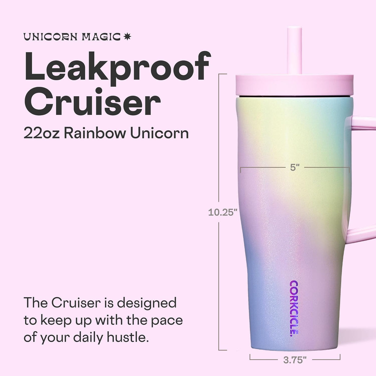 Cruiser Tumbler 22 oz Triple Insulated, Solar Circuit