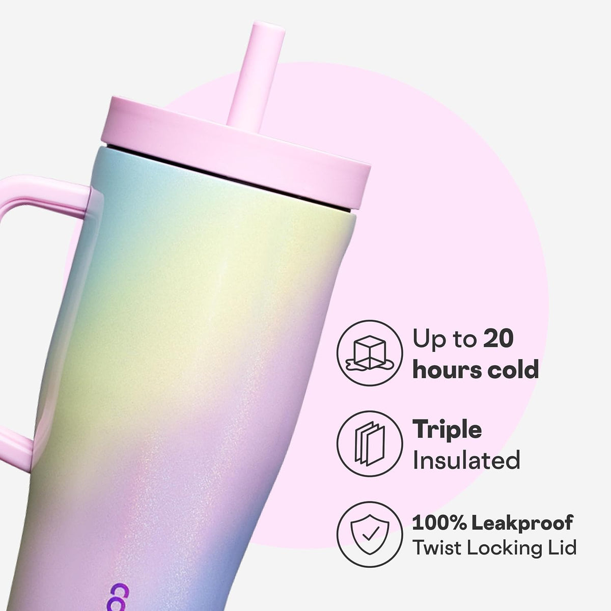 Cruiser Tumbler 22 oz Triple Insulated, Solar Circuit