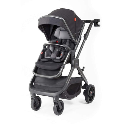 Quantum Stroller Travel Bag, Heavy Duty Stroller Cover for Gate Check Luggage, Airplane Friendly with Wheels, Padded Easy Carry Strap