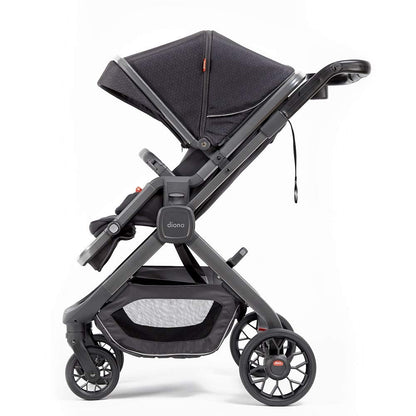 Quantum Stroller Travel Bag, Heavy Duty Stroller Cover for Gate Check Luggage, Airplane Friendly with Wheels, Padded Easy Carry Strap