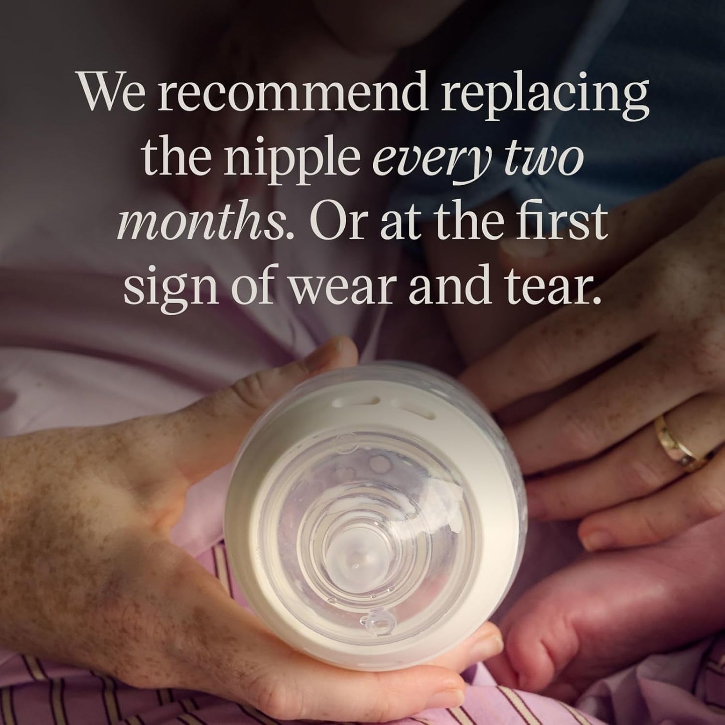Natural Start Bottle Nipples, Fast Flow, 6m+ | Pack of 6, Breast-Like for a Natural Latch, Anti-Colic Valve, Soft Silicone, BPA Free