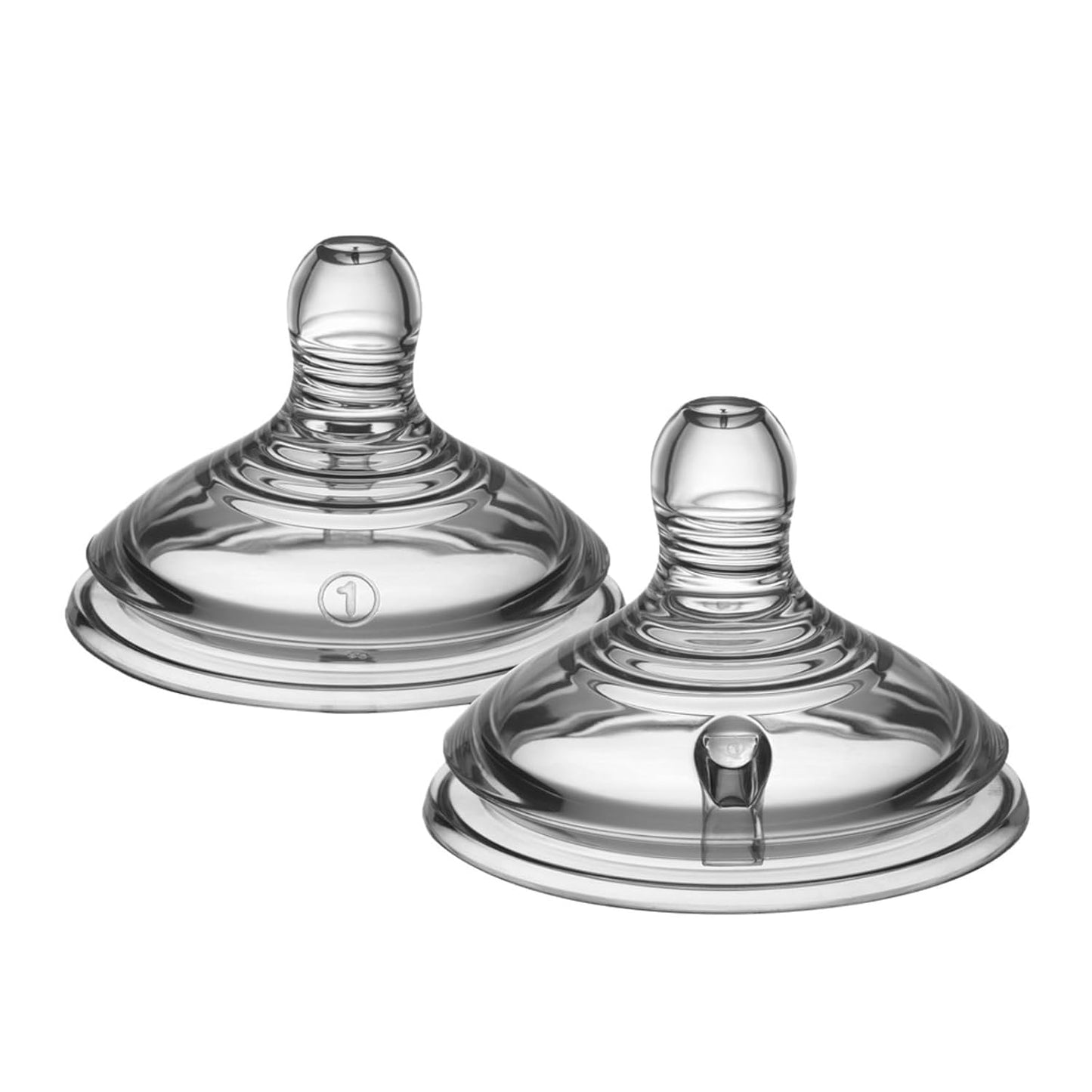 Natural Start Bottle Nipples, Fast Flow, 6m+ | Pack of 6, Breast-Like for a Natural Latch, Anti-Colic Valve, Soft Silicone, BPA Free