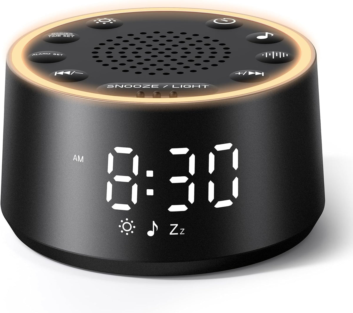 D1 Nova Sound Machine Alarm Clock for Sleep, White Noise
