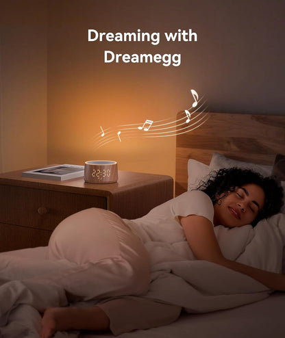 D1 Nova Sound Machine Alarm Clock for Sleep, White Noise