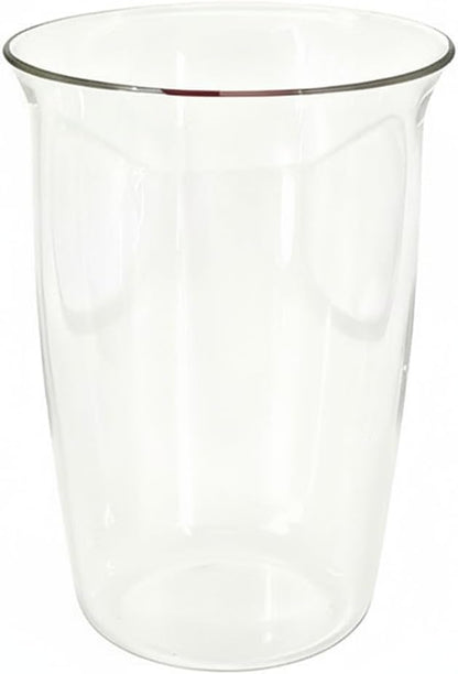 15.5 oz High Borosilicate Glass Tumbler with Straw, Multicolor Graffiti Iced Coffee Cup for Desk, Office, and Home Use