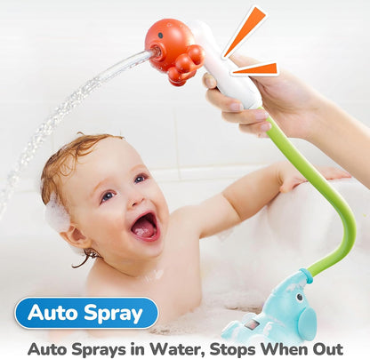 Baby Bath Toys Shower Head Sprayer with Baby Stuff Water Themometer
