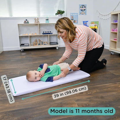 Vinyl Changing Pad with Waterproof Seams, 39" x 17" Pad