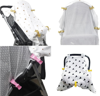 Stroller Blanket Clip, Universal Stroller Accessory, 8 Pack