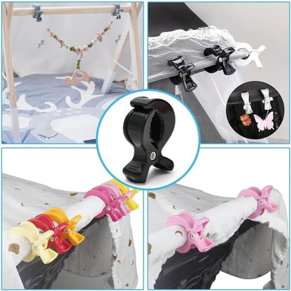 Stroller Blanket Clip, Universal Stroller Accessory, 8 Pack
