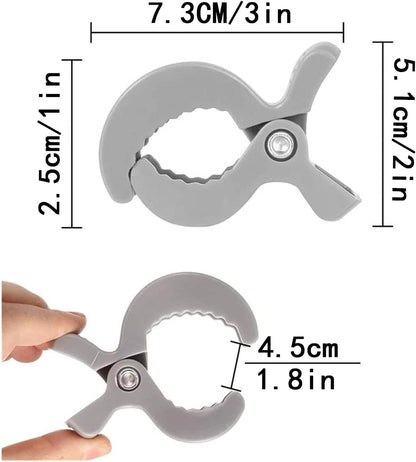 Stroller Blanket Clip, Universal Stroller Accessory, 8 Pack