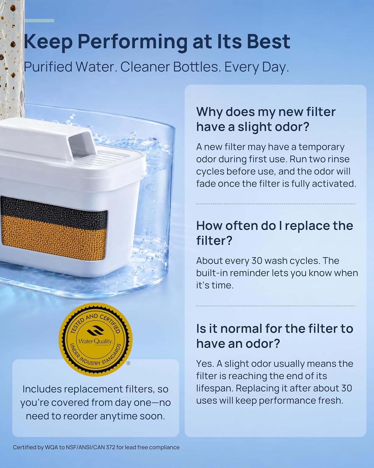 SafeguardPlus Bottle Washer, Sterilizer &Dryer, Water Purification