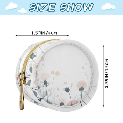 Pretty Wildflowers Baby Pacifier Holder Case, Dustproof Portable Storage Box for Diaper Bag Purse, Pacifier Storage Container for Boys & Girls