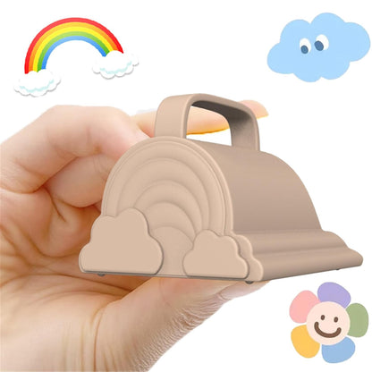 Bath Rinse Cup Silicone Shampoo Rinser Hair Shampoo Rinser Portable Bathing Tool for Toddler Body Washing Rinse Cup Bath Multifunctional Bathing Tool for