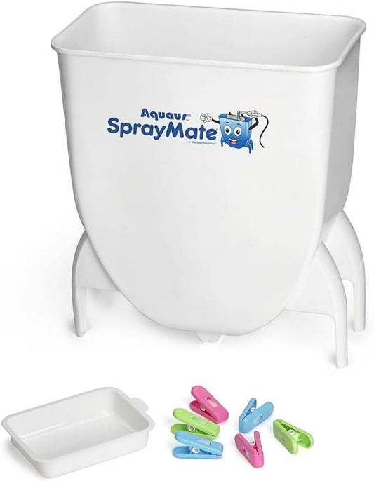 RinseWorks SprayMate Cloth Diaper Sprayer Splatter Shield, 1 Count