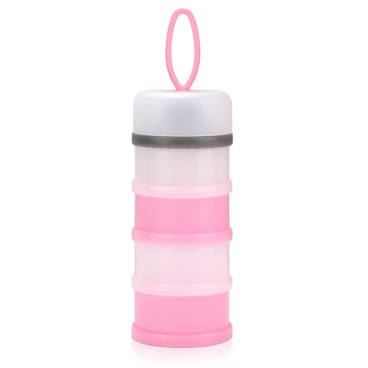 Accmor Baby Formula Dispenser On The Go, Stackable Formula Dispenser Formula Container to Go, Non-Spill Portable Milk Powder Kids Snack Storage Container, BPA Free