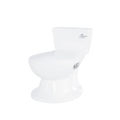GarveeTech Potty Training Toilet for Toddlers with Life-Like Flush & Sound, Baby Potty Seat, Easy Clean Portable Potty for Boys and Girls