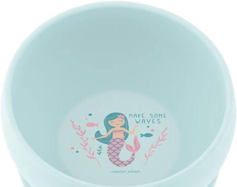Stephen Joseph, Silicone Baby Bowls, Suction Bowl, Stay Put Suction Bowl, First Stage Self Feeding, Dino