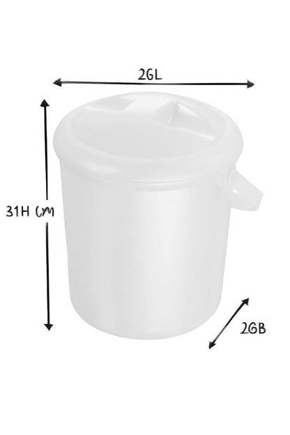 Rotho Babydesign Nappy Pail, 10l, 0+ Months, Bella Bambina, Stone-Grey, 20021 0286