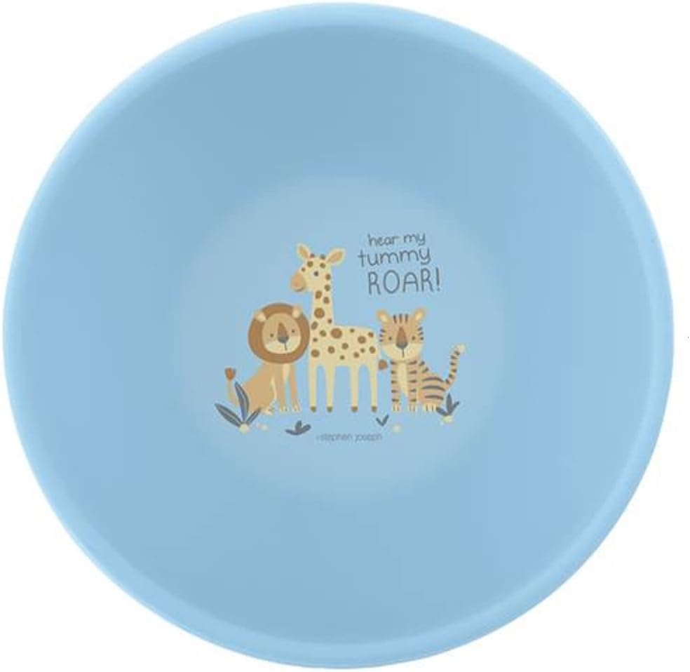 Stephen Joseph, Silicone Baby Bowls, Suction Bowl, Stay Put Suction Bowl, First Stage Self Feeding, Dino