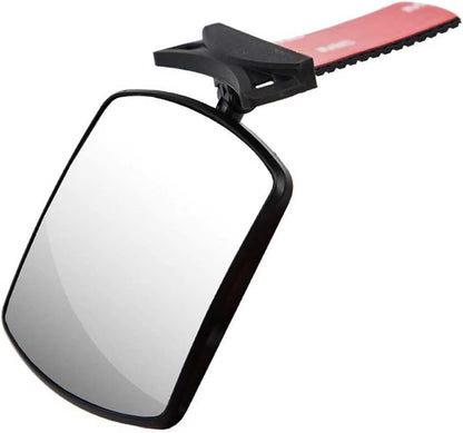 Car Interior Rearview Mirror, HD Rotatable and Adjustable Baby Seat Mirror, for Observing Rear Row, Universal for Most Cars (White)