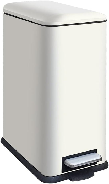 Diaper Pail, Baby Diaper Trash Can with Removal Inner Liner, Childproof Lock, Stainless Steel Garbage Pail with lid, Soft Close, Odor Control Diaper Disposal Bin, 4 Gallon Pink Diaper Can
