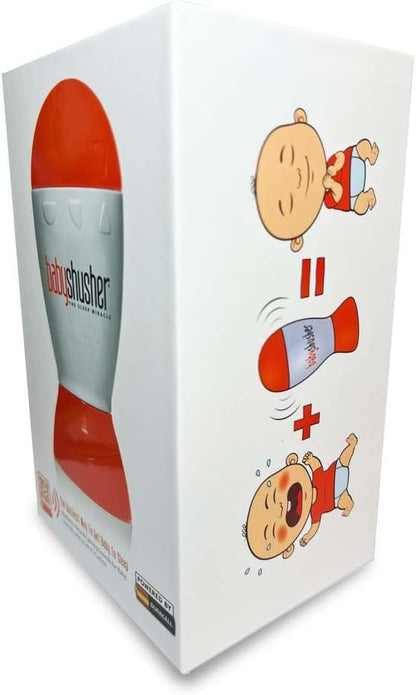 Baby Shusher Portable Sound Machine - Mom-Like 'Shh!' Sound for Baby, Sleeping Soother, Newborn Essentials for Crib, Battery Operated Hush, Travel Friendly, Shower & Registry Gift - 1 Count