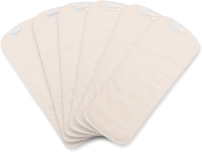 AlVABABY 12pcs Cloth Diaper Inserts,5-Layer Inserts,Reusable Liners for Baby Cloth Diapers12ZTN