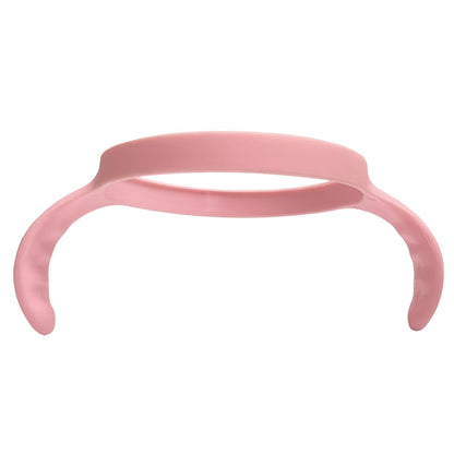 Easy Grip Bottle Handles Compatible with Comotomo Baby Feeding Bottle, Pink, 3 Pack