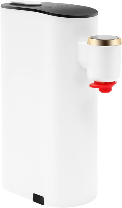 Instant Hot Water Dispenser Bottle Warmer Formula Dispenser Mineral/Bottled Water Dispenser Mini Water Dispenser 5 Temperatures Choices 1500W Portable Water Warmer for Travel, Hotel