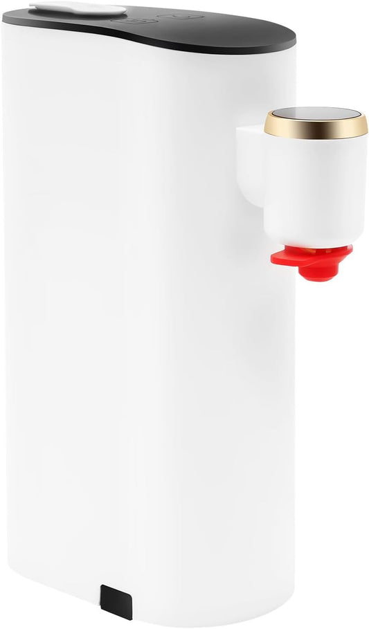 Instant Hot Water Dispenser Bottle Warmer Formula Dispenser Mineral/Bottled Water Dispenser Mini Water Dispenser 5 Temperatures Choices 1500W Portable Water Warmer for Travel, Hotel
