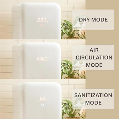 NEW UPANG Signature2 Plus LED Baby Bottle Sanitizer (UP920A+) (Milk White)