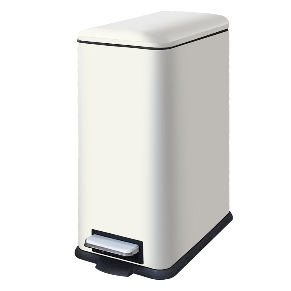 Diaper Pail, Airtight Odor Control Baby Diaper Bin with Childproof Lock, Stainless Steel Garbage Pail with lid, 15 Liter/ 4 Gallon Compact Nursery Trash Can with Removal Inner Liner, Blue
