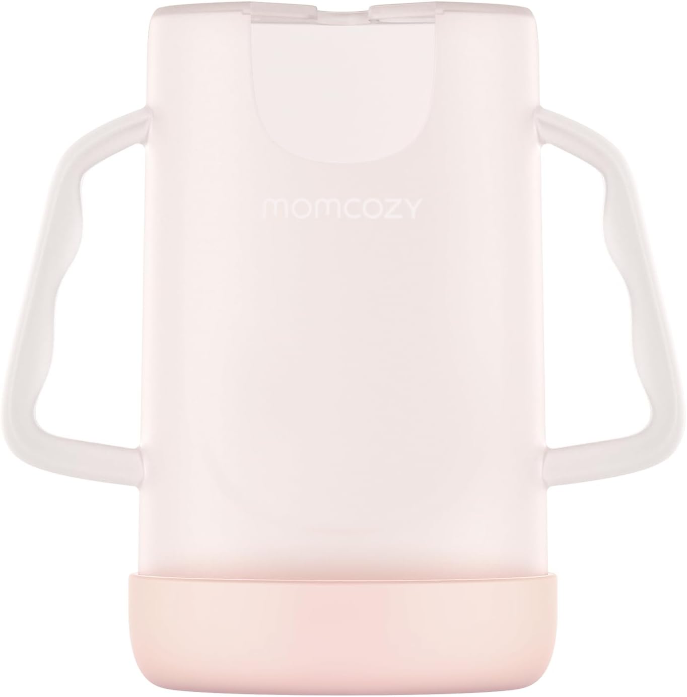 Momcozy Baby Pouch Holder No Squeeze, Baby Food & Juice Box Holder, Mess-Free, Easy Grip for Self-Feeding, BPA-Free & DEHP-Free, Must-Have for Babies, Green