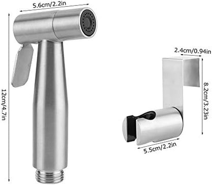 Bidet Sprayer,Bidet Attachment for Toilet,Bidet Sprayer for Toilet,Handheld Sprayer Kit for Toilet Handheld Bidet Cloth Diaper Sprayer Set Muslim Shower Toilet Sprayer
